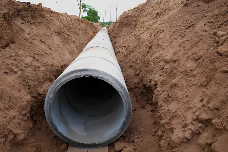 Industrial plant at night